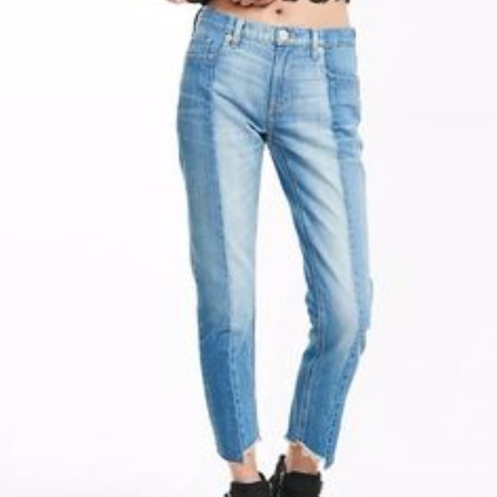 Pacsun two toned jeans